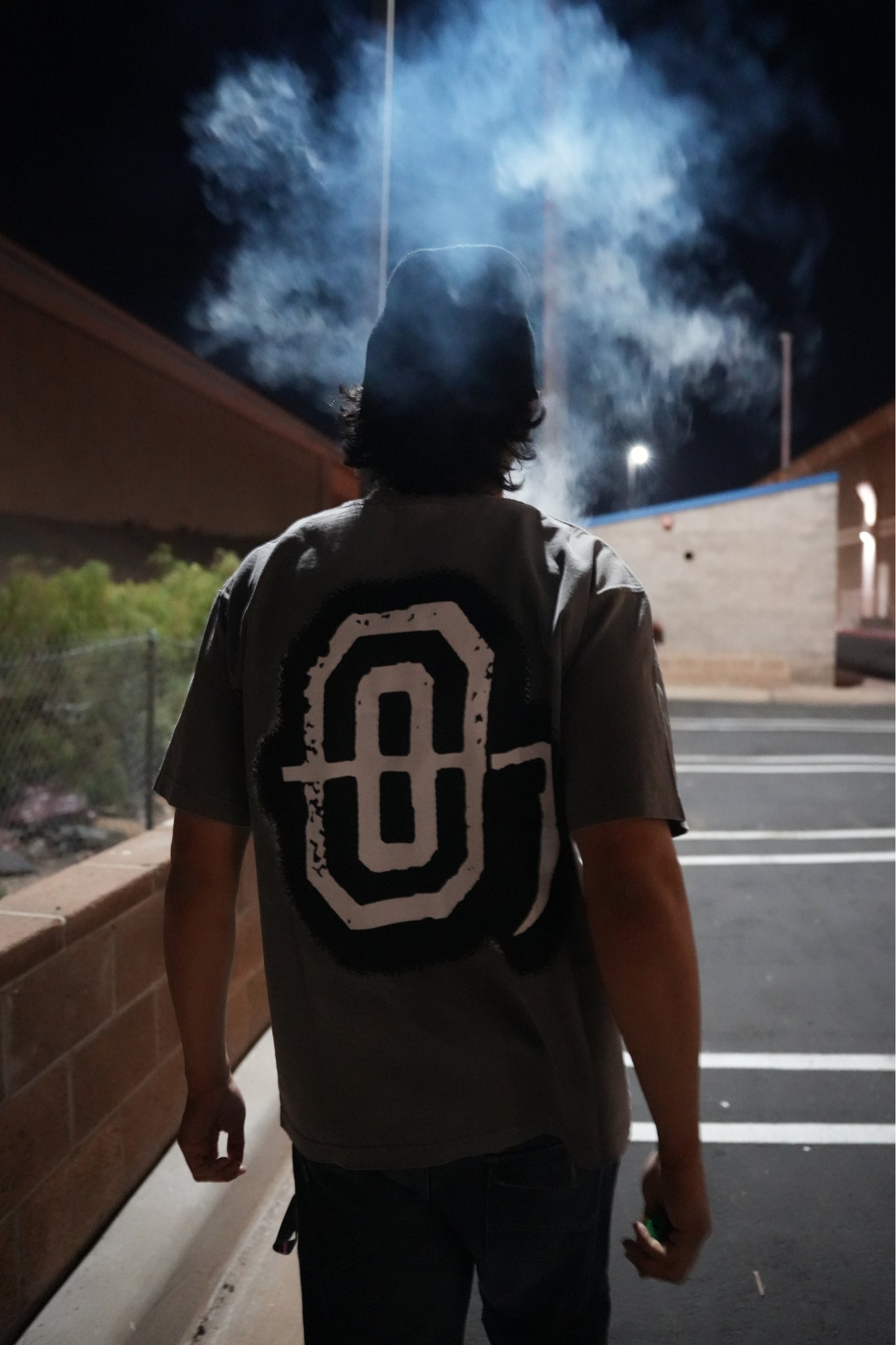 OMINOUS GREY TEE