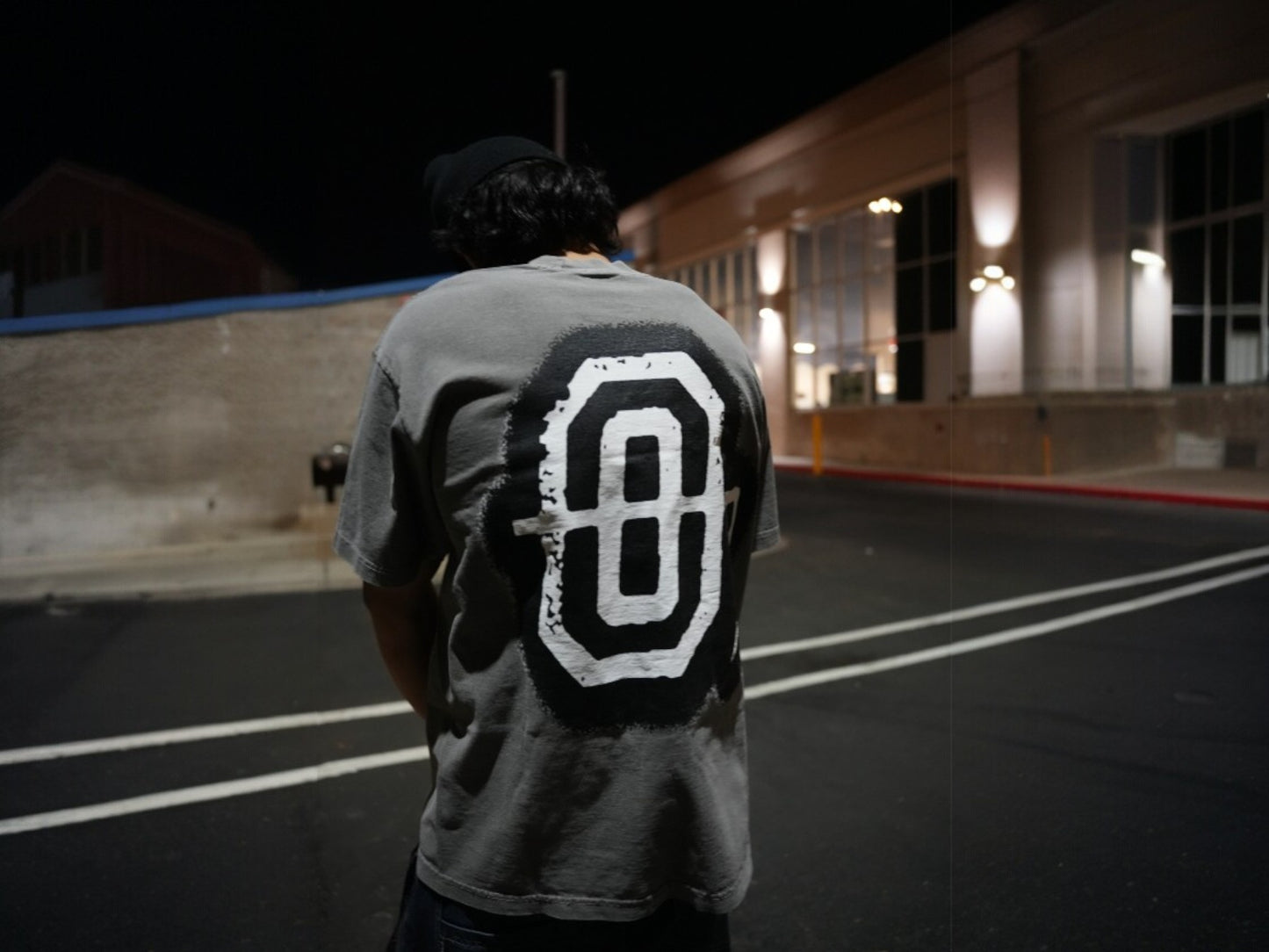 OMINOUS GREY TEE